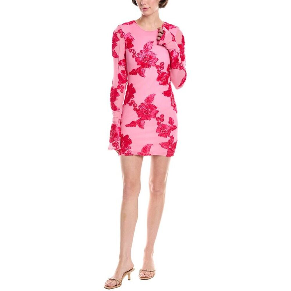 Madison Miles Womens  Mini Dress, Pink